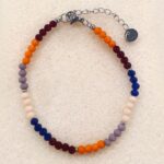 Pulsera acero y cristales (0401000003)
