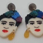 Pendientes de acrílico Frida Kahlo (0100000017)