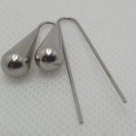 Pendientes de acero con baño de oro (0101000016)