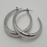Argollas abiertas de acero, 4 cms de diámetro. (0101000019)