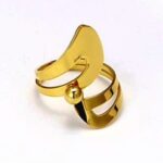 Anillo acero dorado (0501000019)