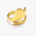 Anillo acero dorado (0501000018)