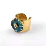 Anillo acero dorado (0501000017)