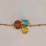 Pulsera de acero dorado (04010055)