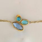 Pulsera de acero dorado (04010054)