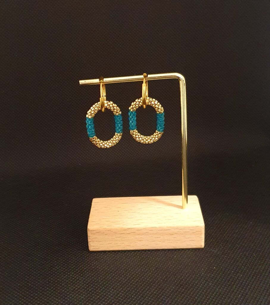 Pendientes técnica Miyuki (01010094)