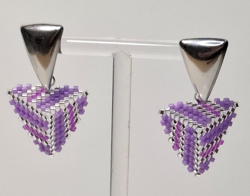 Pendientes técnica Miyuki (01010095)